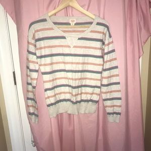 Warm Striped Sweater!